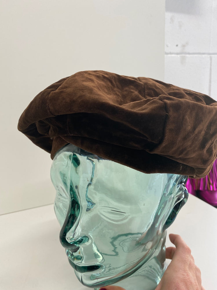 Fabulous Bermona Model Vintage Hat S Brown 1970’s classic TC002