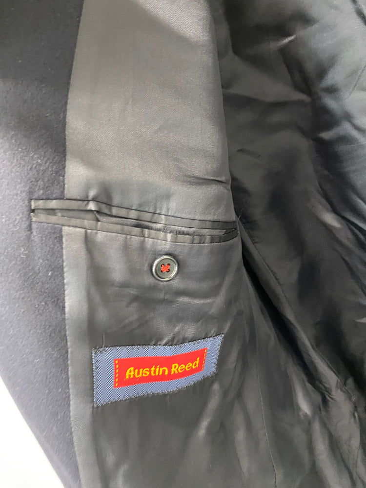 Fabulous Austin Reed Blazer 44R cashmere Dark blue Race Days Formal KM001 