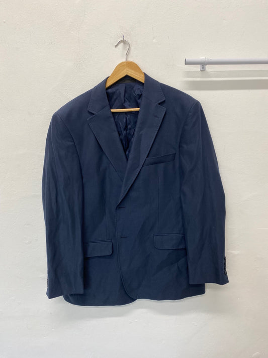 Fabulous Marks & Spencers Blazer 42R Navy Blue Race Days formal LC