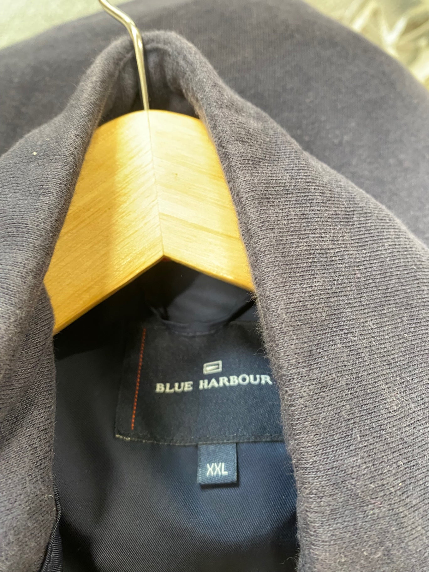 Fabulous Blue Harbour for M&S Casual Jacket UK XXL Navy Blue Golf SL001