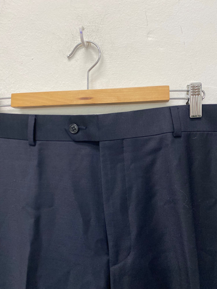 Fabulous John Lewis Formal Trousers W38" Navy Blue JP001