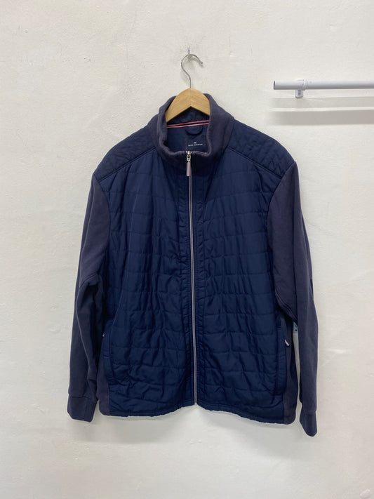Fabulous Blue Harbour for M&S Casual Jacket UK XXL Navy Blue Golf SL001