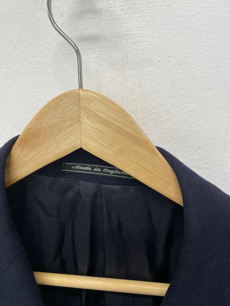 Fabulous Austin Reed Blazer 44R cashmere Dark blue Race Days Formal KM001 