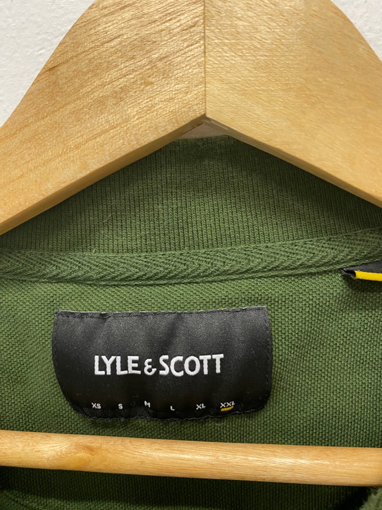 Fabulous Lyle & Scott Polo Shirt UK XXL Green Leisure Golf DW001