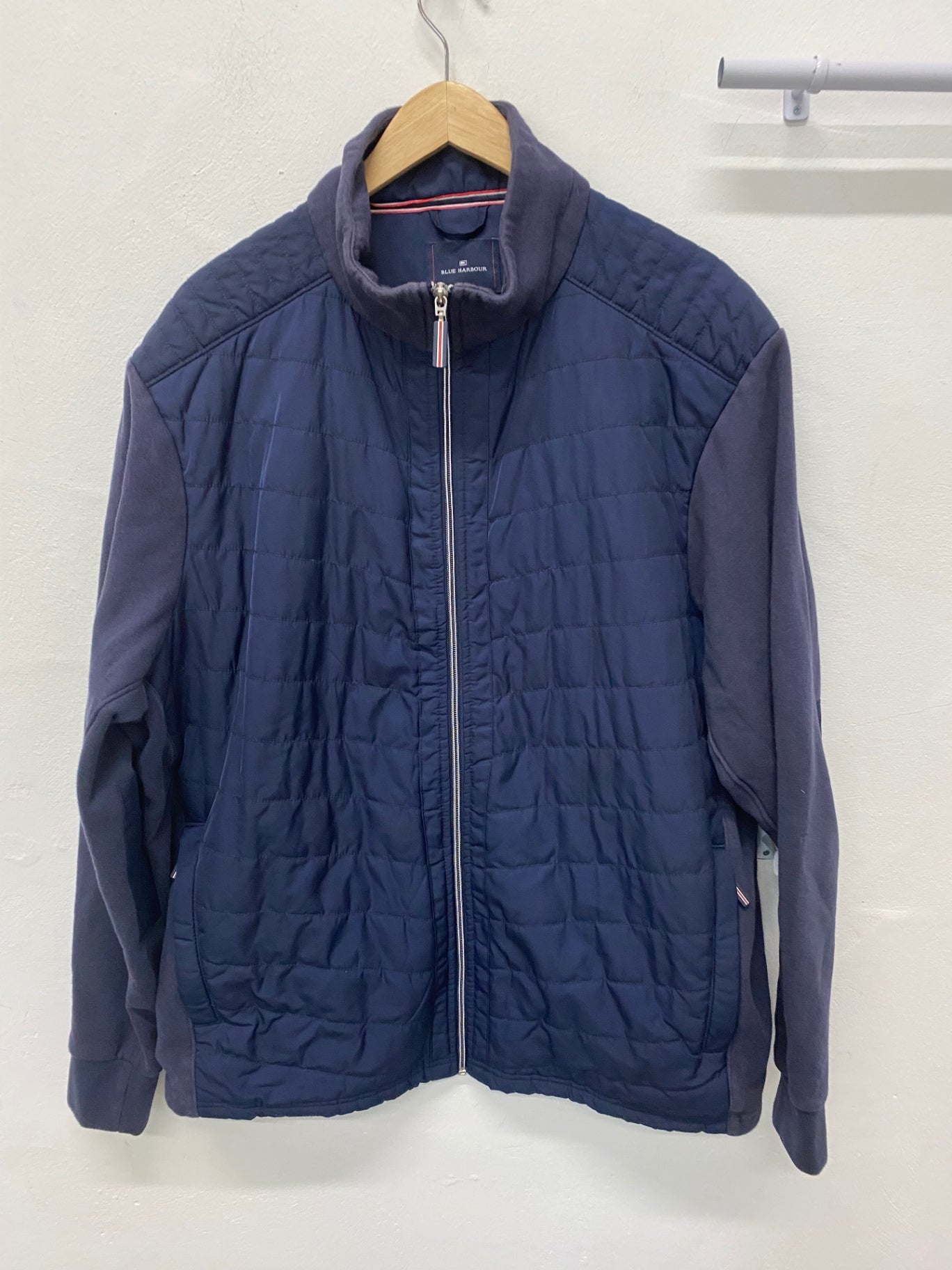 Fabulous Blue Harbour for M&S Casual Jacket UK XXL Navy Blue Golf SL001