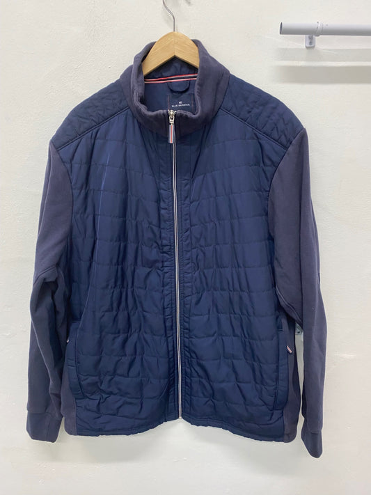 Fabulous Blue Harbour for M&S Casual Jacket UK XXL Navy Blue Golf SL001