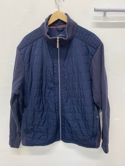 Fabulous Blue Harbour for M&S Casual Jacket UK XXL Navy Blue Golf SL001