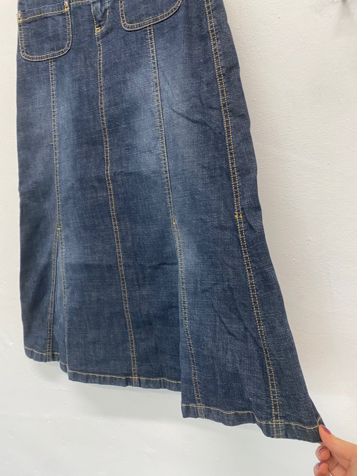 Fabulous GapKids Maxi Skirt Age 12 Dark Blue Y2K BT001