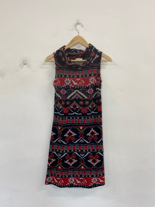 Fabulous Pam & Arch London Mini Dress UK10 Black Multi BT001