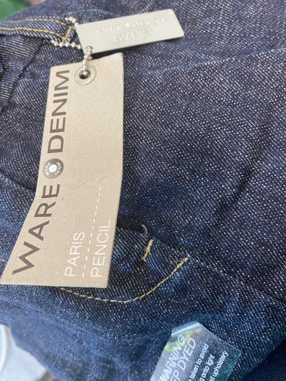 Fabulous Warehouse Skirt UK6 Dark indigo Y2K vibes BT001