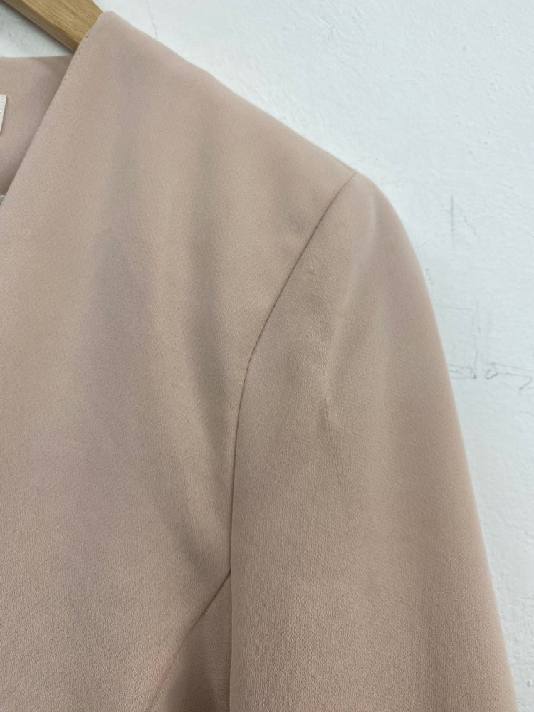 Fabulous Miss Selfridge Blazer UK8 Beige BT001