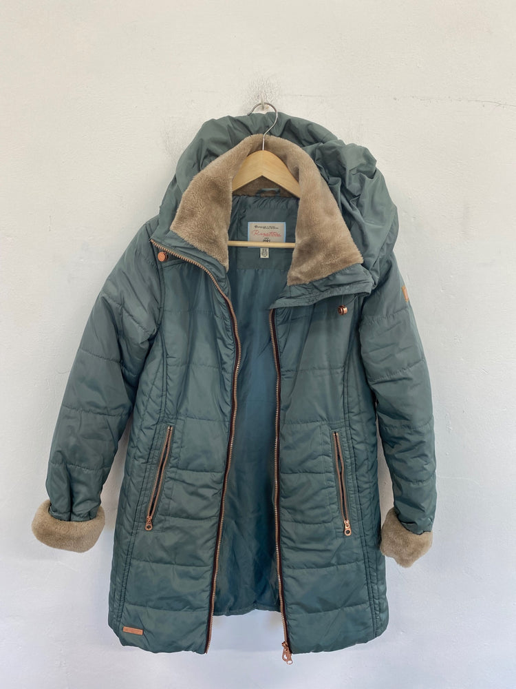 Fabulous Regatta Puffer Coat UK10 Green BT001