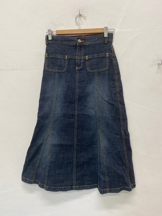 Fabulous GapKids Maxi Skirt Age 12 Dark Blue Y2K BT001