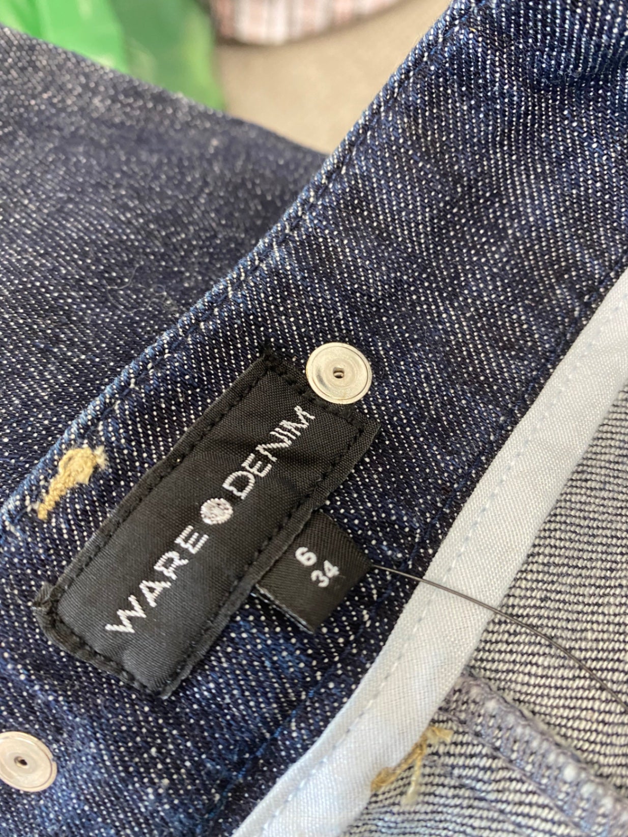 Fabulous Warehouse Skirt UK6 Dark indigo Y2K vibes BT001