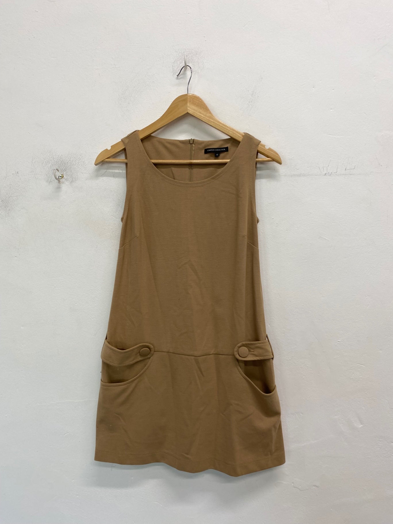 Fabulous Limited Collection Mini dress retro caramel  UK10 1960’s BT001