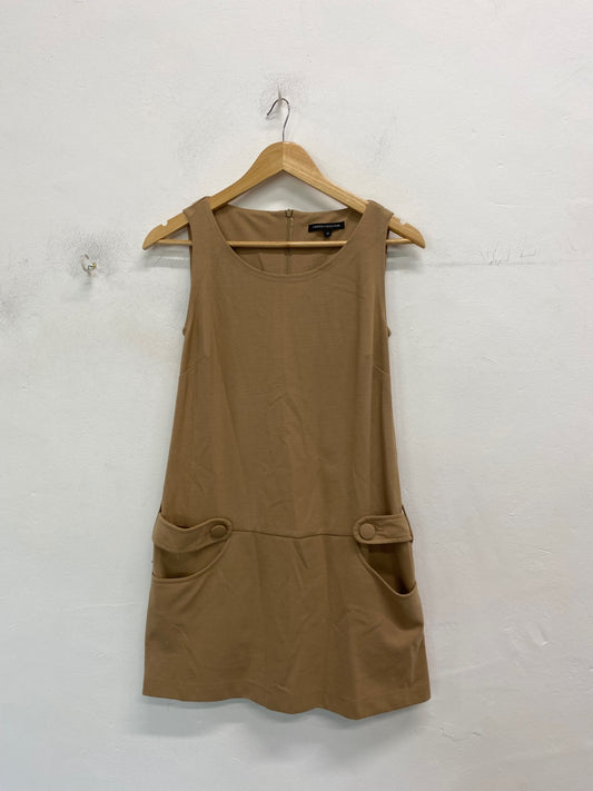 Fabulous Limited Collection Mini dress retro caramel UK10 1960’s BT001