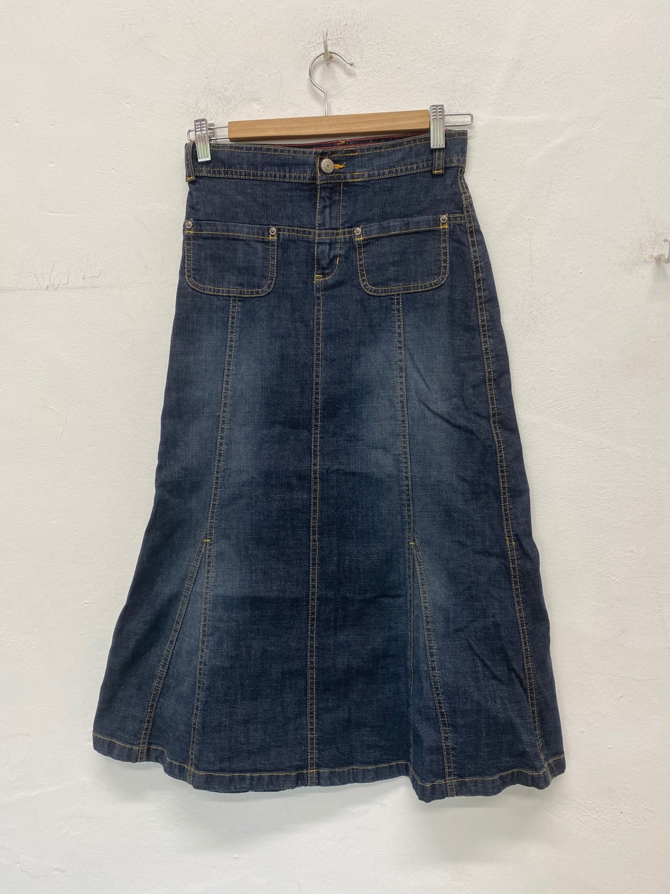 Fabulous GapKids Maxi Skirt Age 12 Dark Blue Y2K BT001