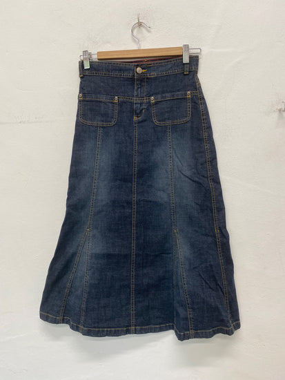 Fabulous GapKids Maxi Skirt Age 12 Dark Blue Y2K BT001