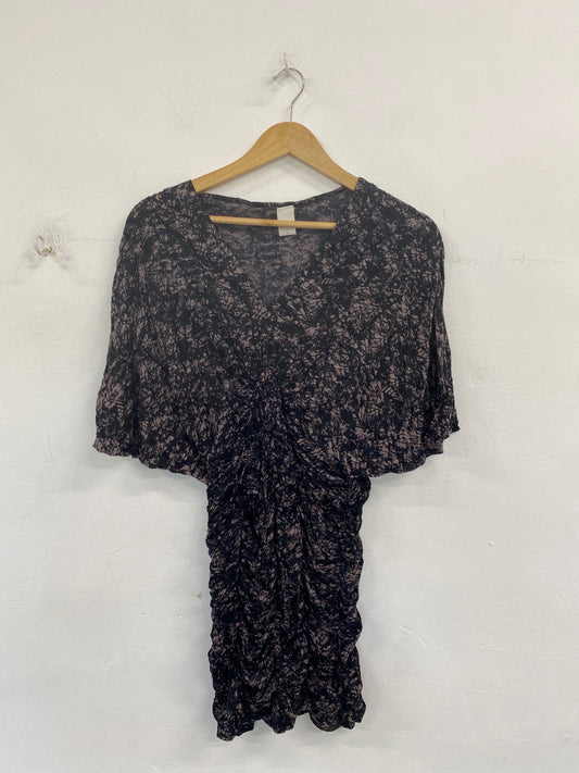 Fabulous Vila Mini Dress UK XS Black Multi BT001