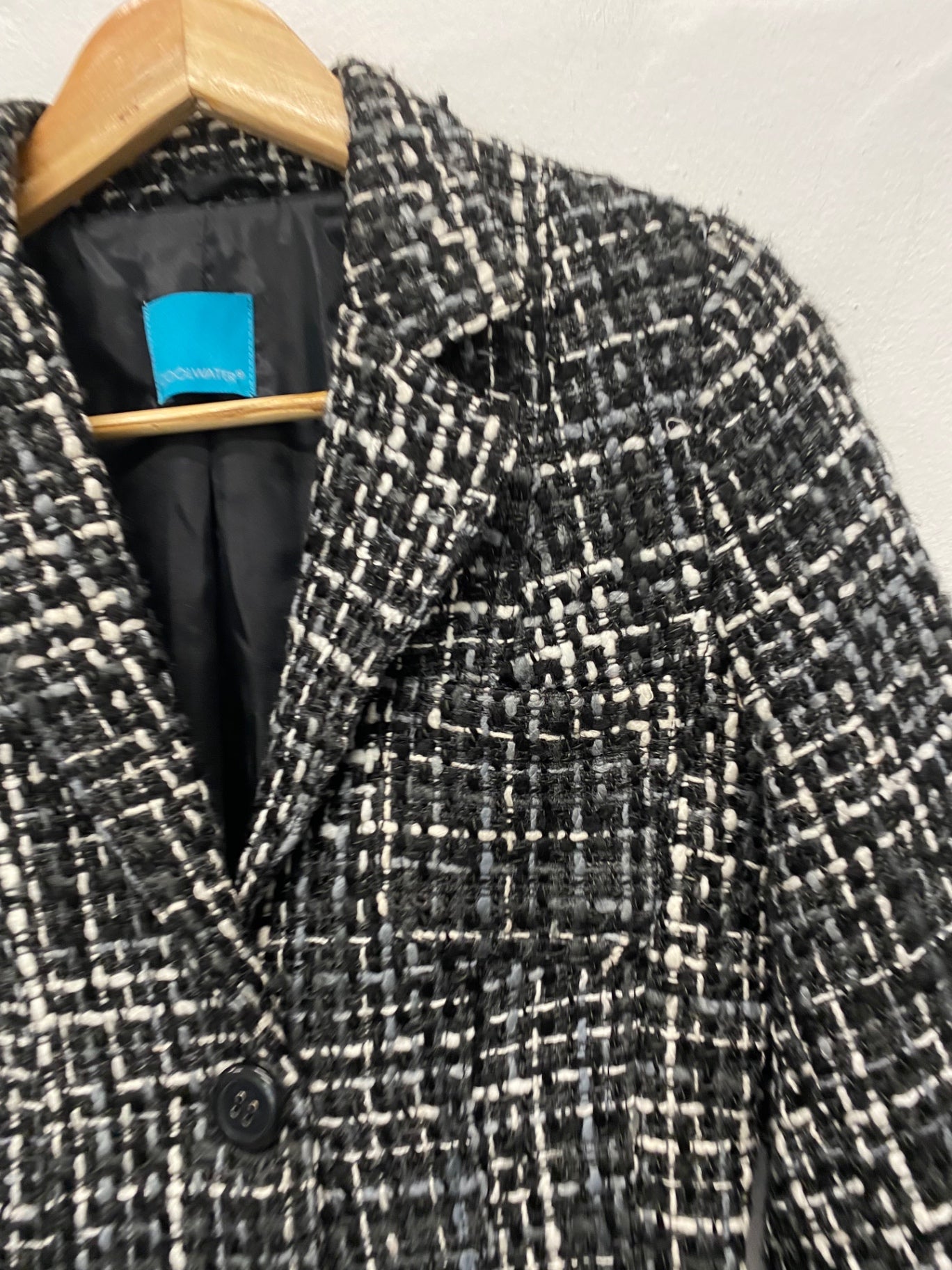 Fabulous German Coolwater Blazer UK10 Black & White BT001