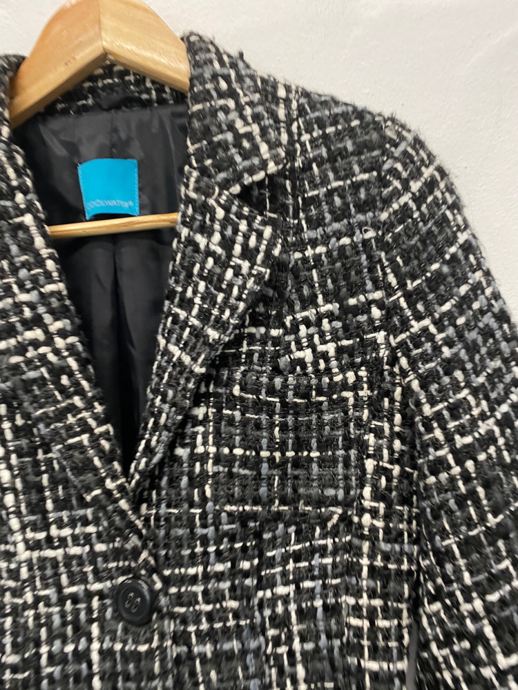 Fabulous German Coolwater Blazer UK10 Black & White BT001