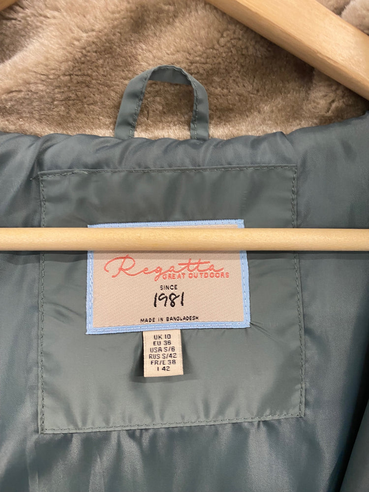 Fabulous Regatta Puffer Coat UK10 Green BT001