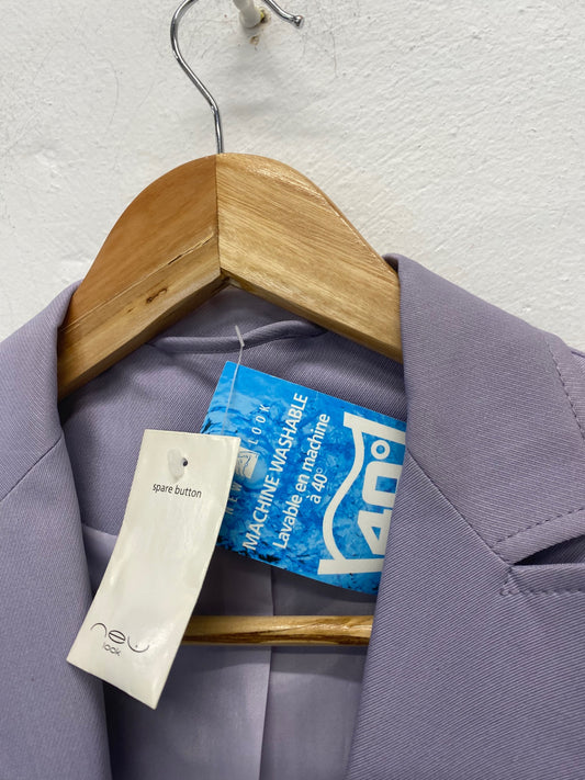 Fabulous New Look Blazer Uk8 Lilac New spring fun BT001