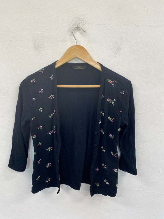 Fabulous Marks & Spencer Cardigan UK12 Black BT001