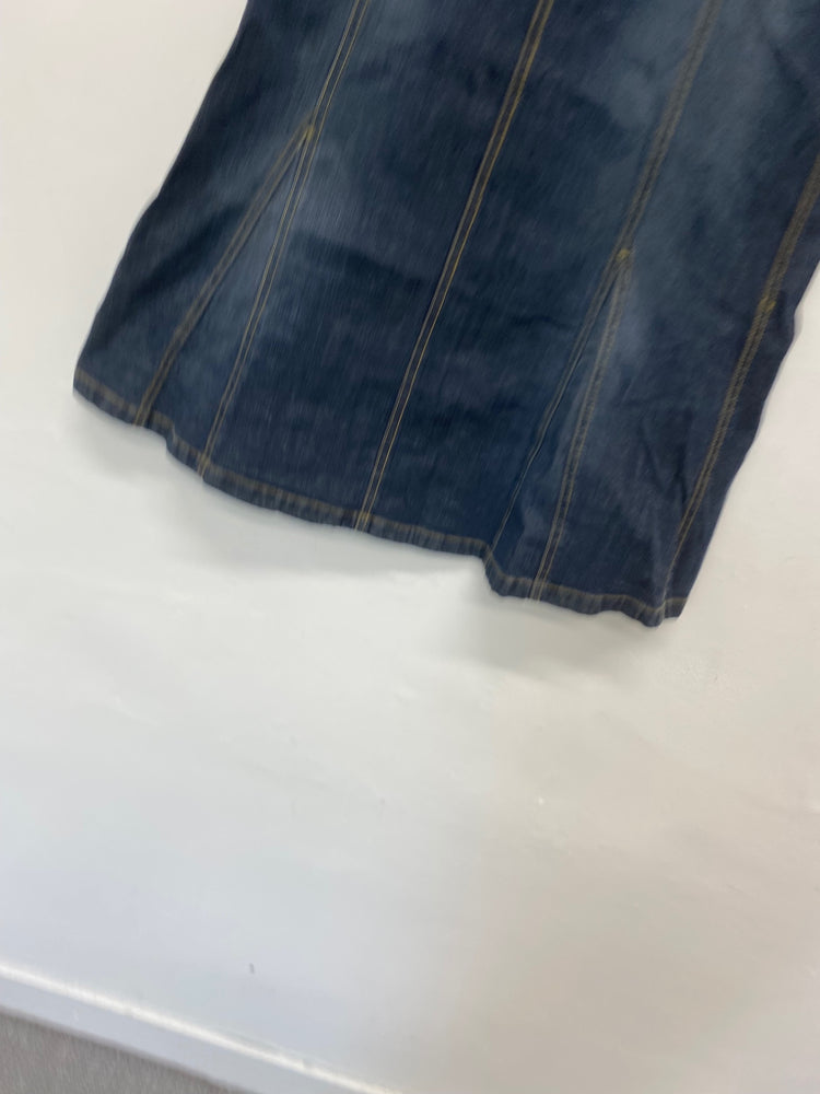 Fabulous GapKids Maxi Skirt Age 12 Dark Blue Y2K BT001