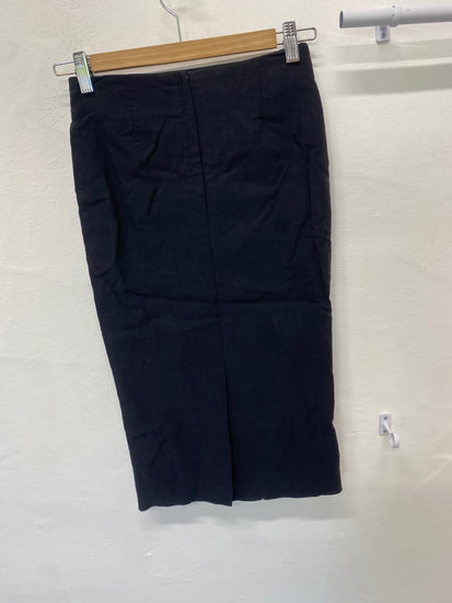 Fabulous Miss Selfridge Y2K Pencil Skirt Uk8 Black BT001