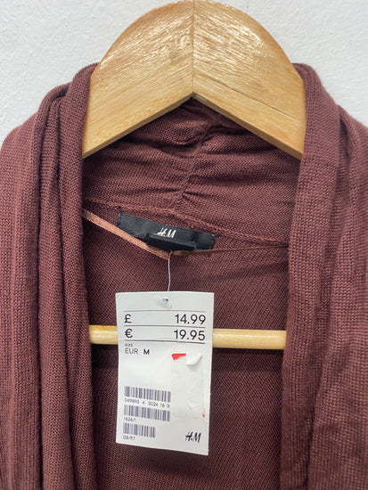 Fabulous H&M Kimono Cardigan UkM Brown oversized Boho BT001