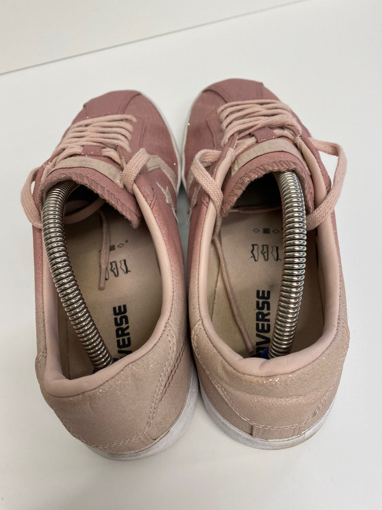 Fabulous Converse Ombré Rose Glitter Sneakers Uk8 Pink shimmer LK006