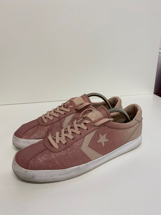 Fabulous Converse Ombré Rose Glitter Sneakers Uk8 Pink shimmer LK006