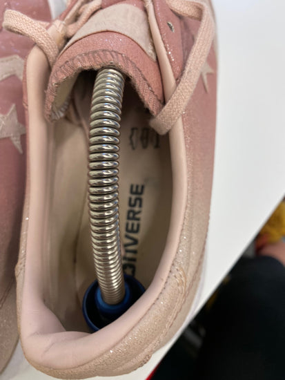 Fabulous Converse Ombré Rose Glitter Sneakers Uk8 Pink shimmer LK006