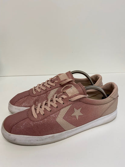 Fabulous Converse Ombré Rose Glitter Sneakers Uk8 Pink shimmer LK006