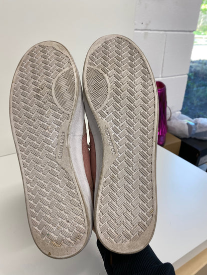 Fabulous Converse Ombré Rose Glitter Sneakers Uk8 Pink shimmer LK006