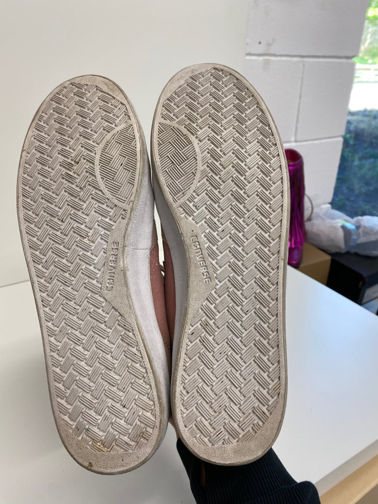 Fabulous Converse Ombré Rose Glitter Sneakers Uk8 Pink shimmer LK006