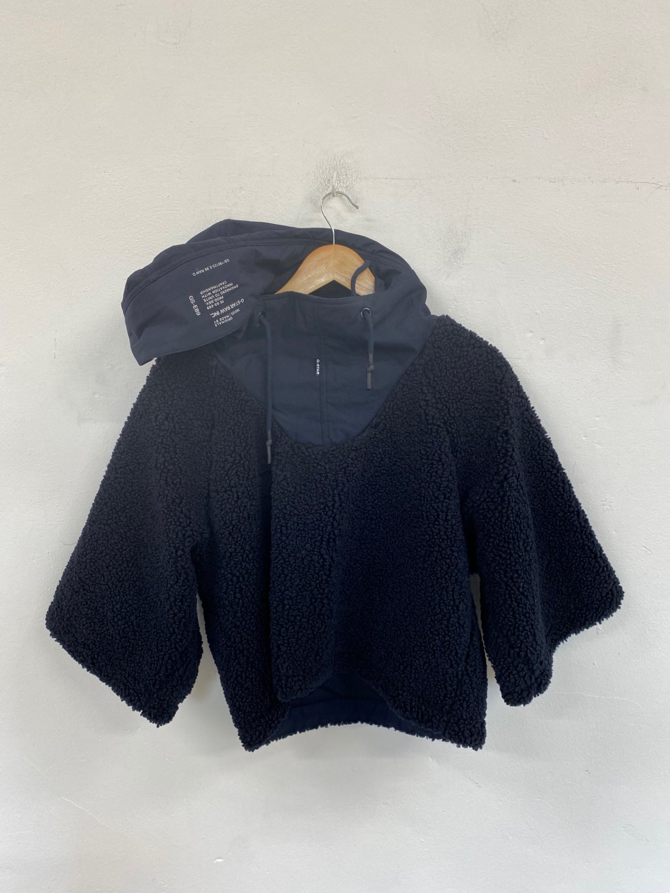 Fabulous G-Star Raw Teddy Fleece UK XS Navy VT002