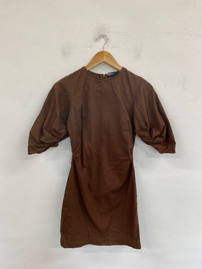 Fabulous ASOS Mini Dress UK6 Brown VT002