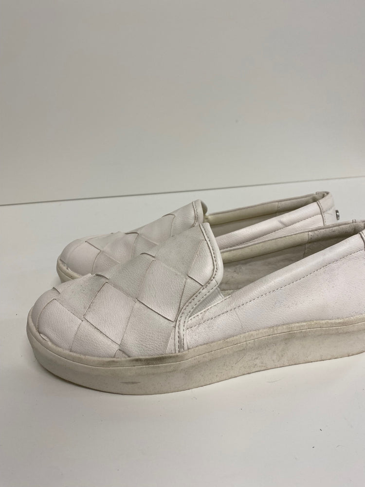 Fabulous Office flatform Sneakers UK4 White braided front VT002