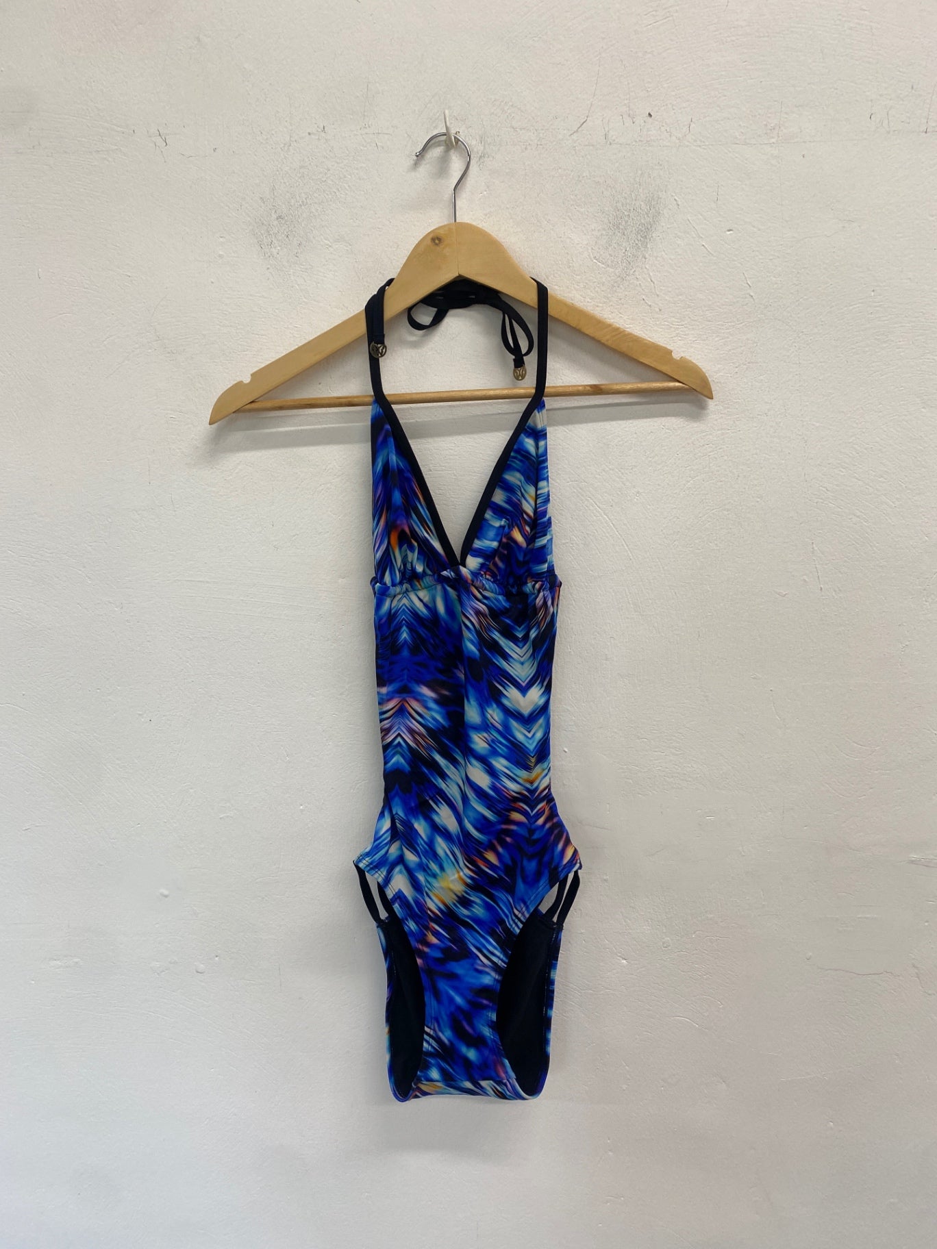 Fabulous Butterfly by Matthew Williamson Swimsuit UK10 Blue  AM013