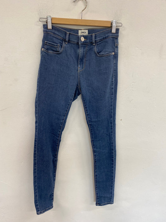 Fabulous ONLY Skinny Jeans UK S Blue VT002