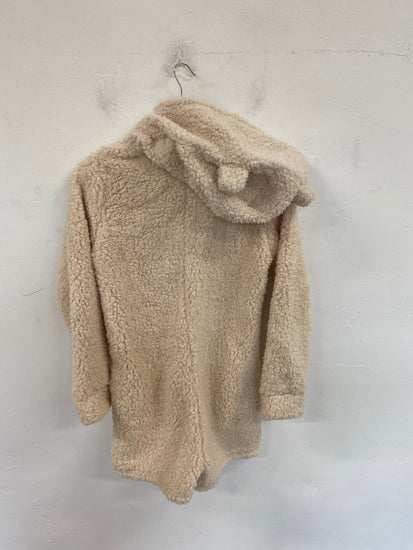 Fabulous Boohoo Bunny Ear Romper UK6 Cream VT002