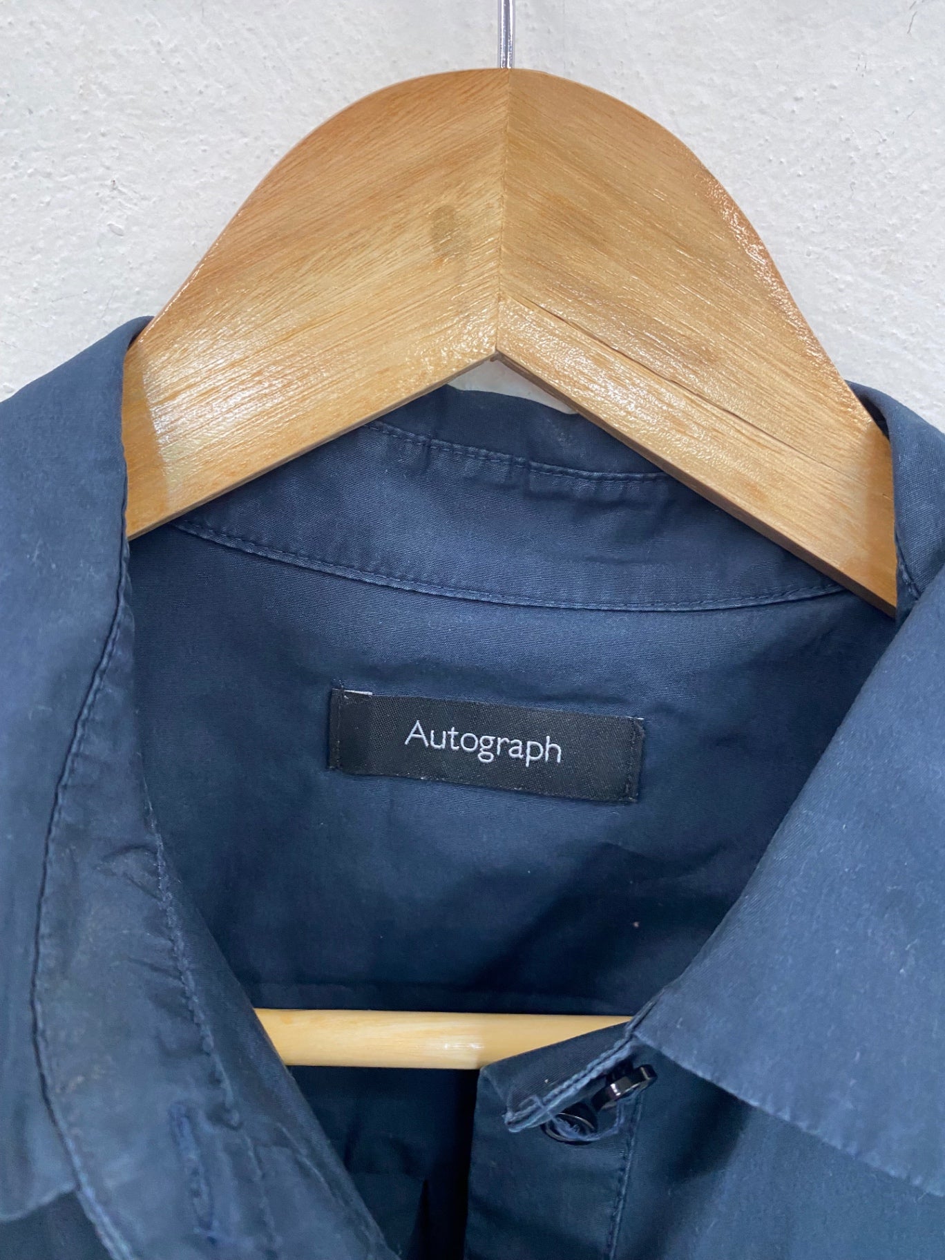 Classic Autograph Shirt UK6 Navy VT002
