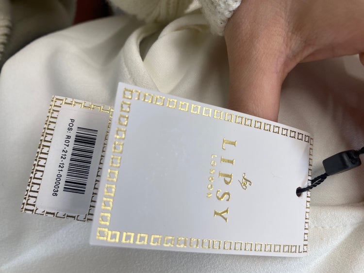 Fabulous Lipsy london Dress UK6 Black and White VT002