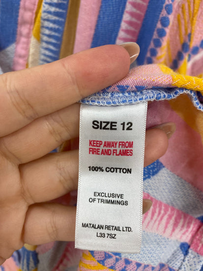 Fabulous Papaya Mini Dress UK12 Multicolour AM013