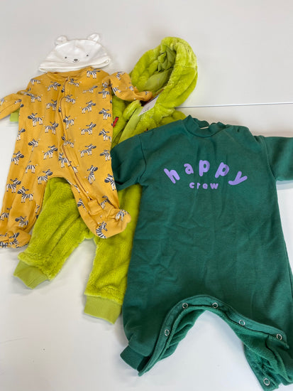 Gorgeous Jojo Bebe Maman Baby Bundle Age 3-6 months Yellows & greens #6 AM013
