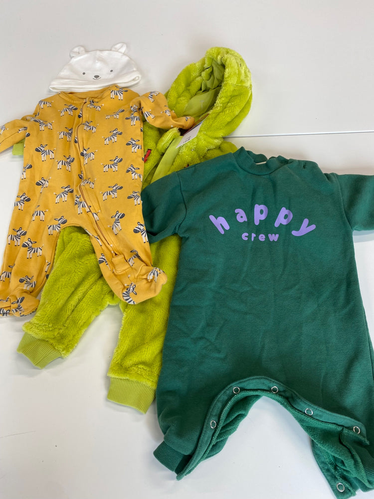 Gorgeous Jojo Bebe Maman Baby Bundle Age 3-6 months Yellows & greens #6 AM013
