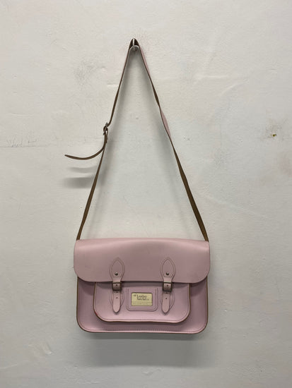 Fabulous The Leather Satchel Co Leather Satchel baby pink prepped vibes GC003