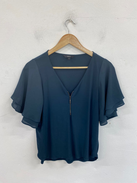 Fabulous Next Blouse UK6 Slate Blue VT002